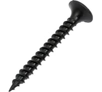Саморез КРЕП-КОМП черный, универсал. усиленный, 3,5x32, 1.5 кг чм32тф