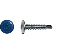 Саморез КРЕП-КОМП ПШС сверло 4,2x41 RAL5005, 500 шт. пшс415005