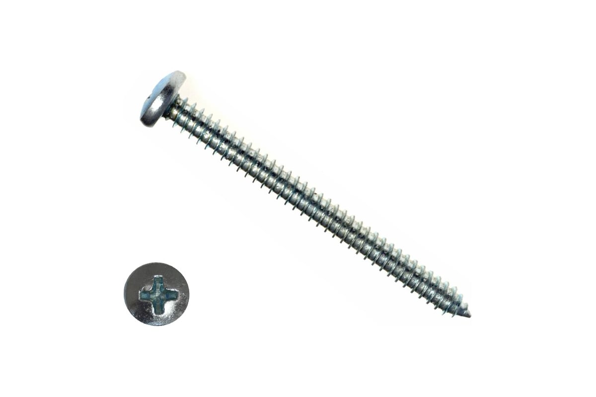 Шуруп с полукруглой головкой КРЕП-КОМП DIN7981, 2,9x16, 200 шт ...