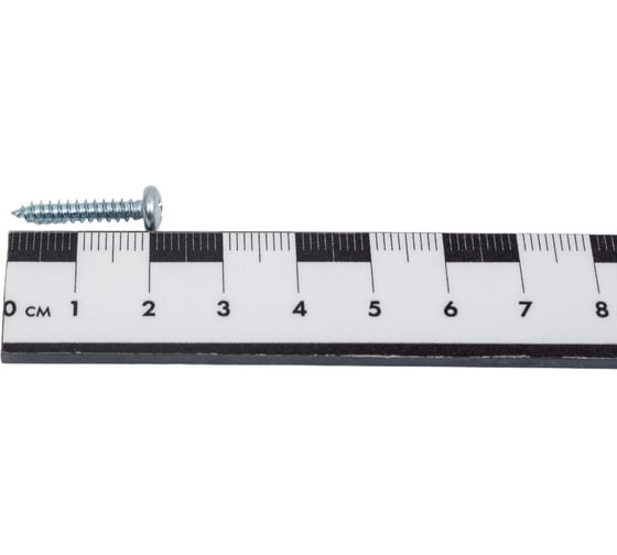 Шуруп с полукруглой головкой КРЕП-КОМП DIN7981, 3,5x19, 170 шт. шп3519мф