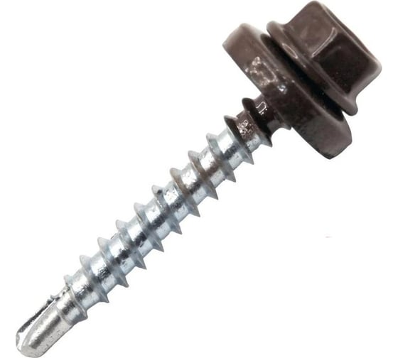 Саморез ADMIRAL STARS кровельный ЦВЕТ Admiral Stars Фас (4,8х29 RAL 8017 тк фас 100 шт) 54393381 1