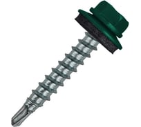 Саморез ADMIRAL STARS кровельный ЦВЕТ Admiral Stars Фас (4,8х70 RAL 6005 тз фас 50 шт) 54394245