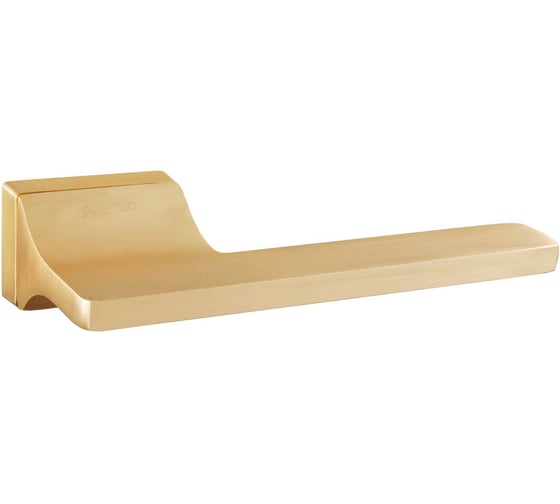 Ручка дверная PUERTO Лингуине, золото матовое, сатинированное INAL 557-01 SSG 1
