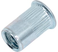 Заклепка гаечная KLAUE цилиндрическая с насечкой, сталь, М5, уменьшенный борт St KSM5RH-A-R (1000 шт) УТ000000073