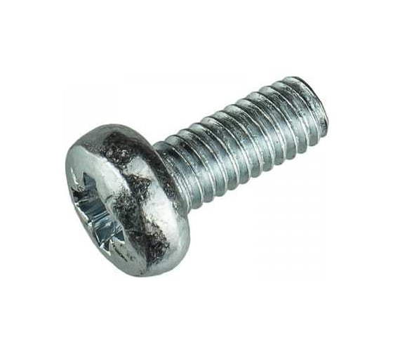 Винт полуцилиндрическая головка КРЕП-КОМП цинк DIN7985,10х25мм, средняя фасовка 100шт вц1025ф 1