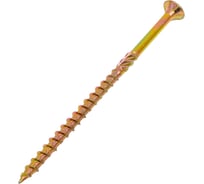 Саморез конструкционный Госкреп универсальный 5,0 x 50, желт.потай TX25, Bullit (уп=3400шт) 9990140586