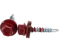 Саморез кровельный Госкреп 4,8х28 RAL 3011 коричнево-красный (70 шт), ГОСКРЕП-пл.конт 280 мл (тк=20) 1-0036343