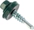 Саморез кровельный Госкреп 4,8х70 RAL 6005 (зеленый мох) 25 шт.,-пл.конт 280 мл (тк=20) 2-0021863 3