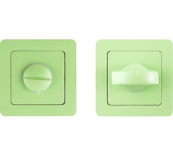 Сантехническая завертка к ручкам Аллюр ART COLOR BK-S1 LG(C4210) салатовый 17709 1