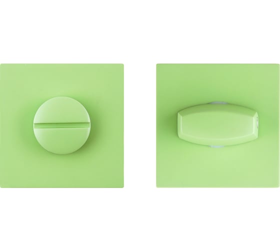 Сантехническая завертка к ручкам Аллюр ART COLOR BK-S2 LG(C6210)салатовый 17705 1