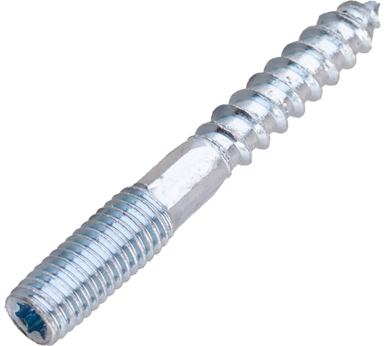 Шпилька сантехническая Стройбат 8x 60 (белый цинк 85 шт) 621320 1