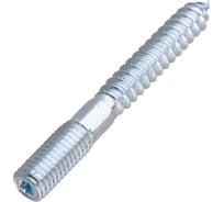 Шпилька сантехническая Стройбат 10x 80 (белый цинк 40 шт) 621380