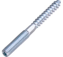 Шпилька сантехническая Стройбат 8x 80 (белый цинк 60 шт) 621330