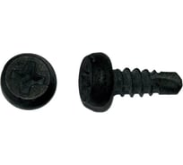 Саморез клоп со сверлом КРЕП-КОМП черный 3,5х 9,5 25000 шт кчс95