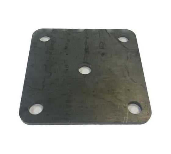 Пластины металлические (кронштейн, опора) 80x80x4 - 4 шт . АрсеналЪ ПЛР-4 1
