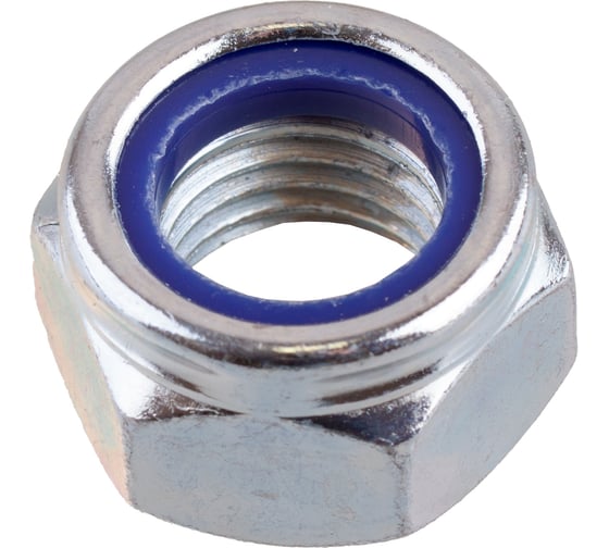 Гайка самоконтр.DIN 985 М20 (белый цинк 4 кг) Стройбат 620010 1