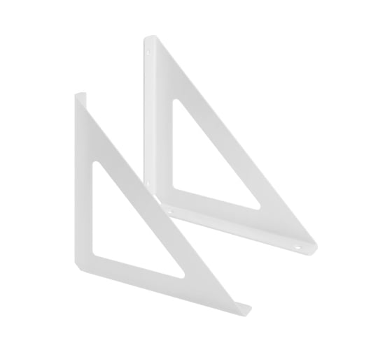 Кронштейн DOMART DELTA 245х245 мод.1 (компл. 2 шт) белый 4660046018283 1