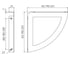 Кронштейн 245х245 мод.2 (компл. 2 шт) белый DELTA 2