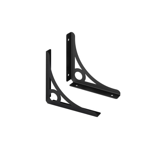 Кронштейн DOMART DECOR 245х245 (компл. 2 шт) черный 4660046018399 1