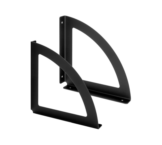 Кронштейн DOMART DELTA 145х145 мод.2 (компл. 2 шт) черный 4660046018634 1