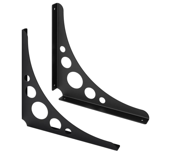 Кронштейн DOMART DELTA 245х245 мод.3 (компл. 2 шт) черный 4660046018672 1