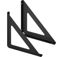 Кронштейн 195х195 мод.2 (компл. 2 шт) черный DELTA