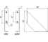 Кронштейн 140 мод.1 (компл. 2 шт) белый FLAT 2