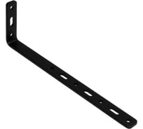 Кронштейн универсальный черный 75х260х20 (комп. 2 шт)