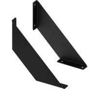 Кронштейн 190 мод.1 (компл. 2 шт) черный FLAT
