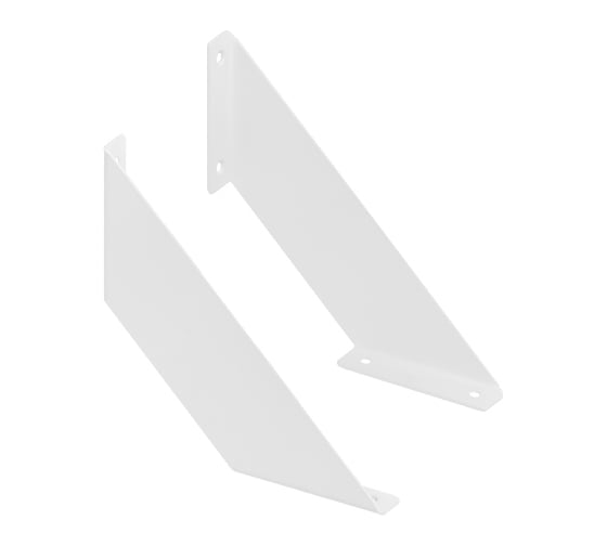 Кронштейн DOMART FLAT 190 мод.1 (компл. 2 шт) белый 4660046018474 1