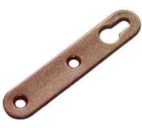 Навеска Н-75 (50 компл. по 2 шт.) коричневый металлик