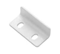 Планка ответная белый 11х13х30 (50 компл. по 2 шт.)