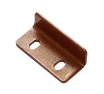 Планка ответная коричневый металлик 11х13х30 (50 компл. по 2 шт.)