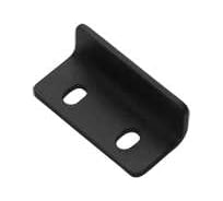 Планка ответная черный 11х13х30 (50 компл. по 2 шт.)