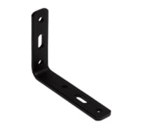 Кронштейн универсальный 75х100х20 черный (комп. 3 шт)