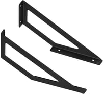 Кронштейн 250 мод.4 (компл. 2 шт) черный FLAT