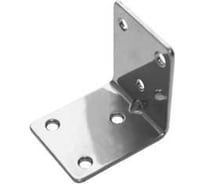 Уголок крепежный DOMART 50х50х40 (10 компл.по 2 шт.) хром 4607111627599