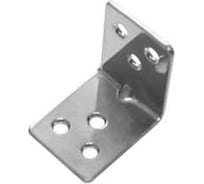 Уголок крепежный DOMART 40х40х30 (10 компл.по 2 шт.) хром 4607111627698