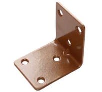 Уголок крепежный DOMART 50х50х40 (10 компл.по 2 шт.) коричневый металлик 4607111627612