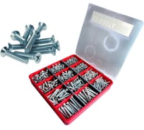 Винты 23 Болта потайные нержавейка М3,4,5 DIN965 в органайзере НАБОР 1 20000009