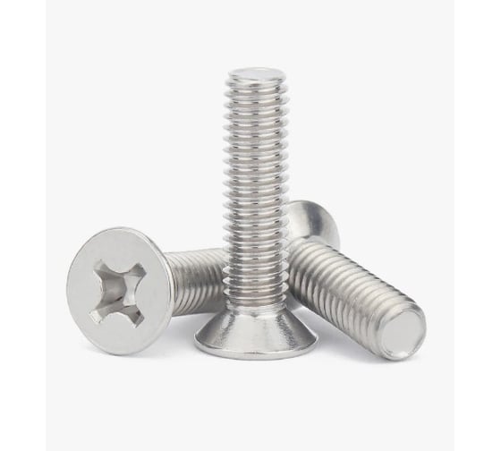 Винты 23 Болта нержавеющая сталь М6 DIN 965 PH в органайзере НАБОР 1 1000049 1