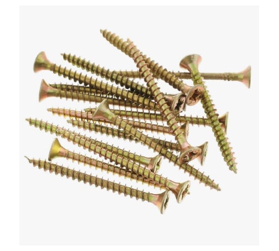 Саморезы по дереву 23 Болта М5 ЖЦ в органайзере НАБОР 1 1000036 1