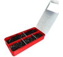 Винты 23 Болта чёрные М5 DIN7380 к.п.10.9 в органайзере НАБОР 1 1000148