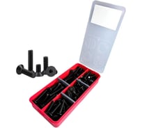 Винты 23 Болта потайные М6 черные к.п.10.9 DIN7991 органайзер НАБОР 1 1000106