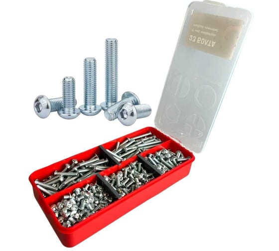 Винты 23 Болта с шестигранником М6 ОЦ 7380 к.п.10.9 органайзер НАБОР1 1000089 1