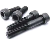 Винт DIN 912 М12х90 (12.9) оксидированное покрытие неполная резьба 50 шт. Крепсталь K001015