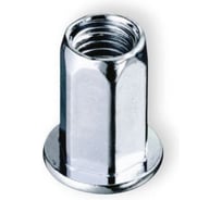 Гайка заклепка шестигранная М5 стандартный бортик 2000 шт. Крепсталь K002430