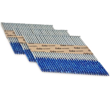 Строительные реечные гвозди Finka D34 3.1x90 Screw NK цинк, 2000шт D34-3190NK-S
