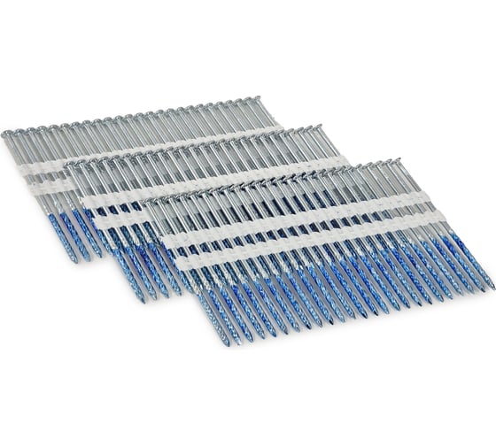 Строительные реечные гвозди Finka R21 3.1x90 Screw NK цинк, 2000шт R21-3190NK-S 1