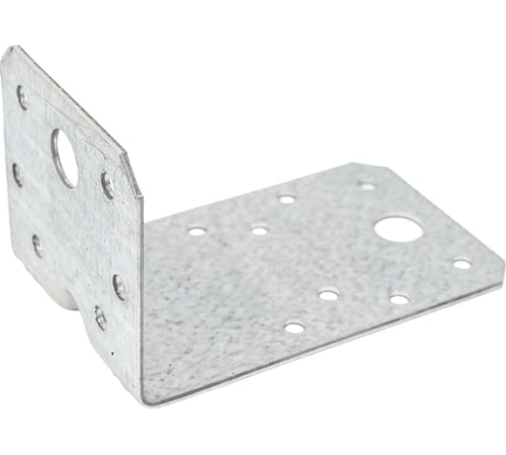 Gigant Крепежный усиленный уголок 55x50x90х1.8 мм цинк 124144